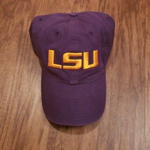 LSU purple hat